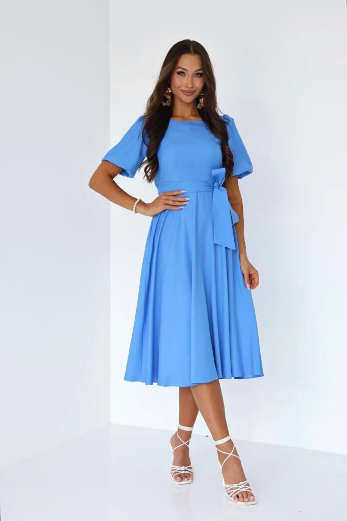 Abito midi blu DANA Collection